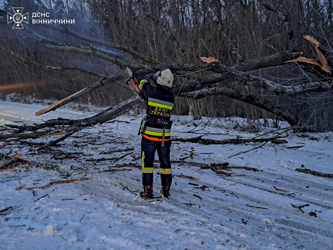 Рятувальники витягали машини зі снігових заметів на Вінниччині - фото 5