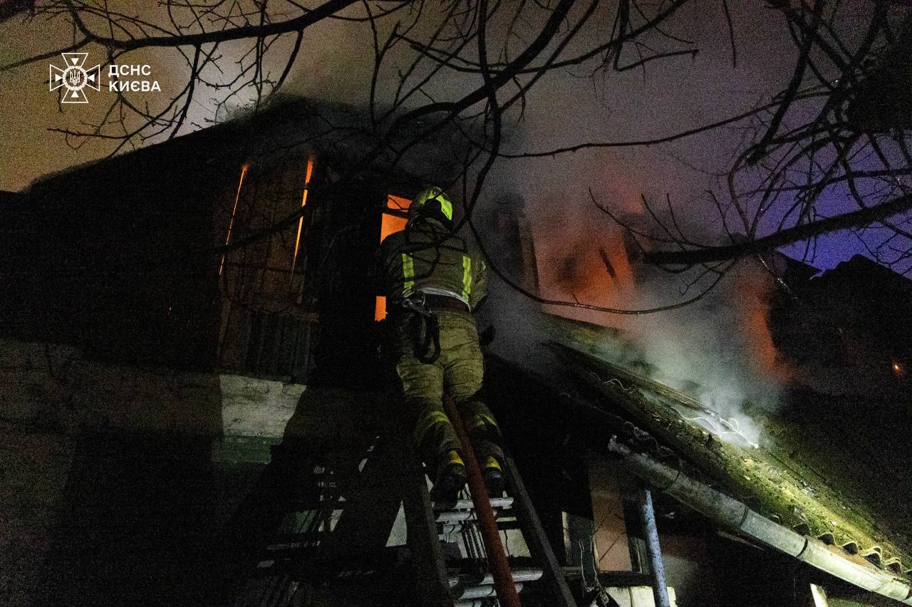У Шевченківському районі Києва під час пожежі загинув чоловік
