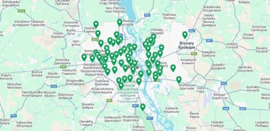 Пункти утилізації ялинок у Києві: мапа, адреси, поради - фото 3