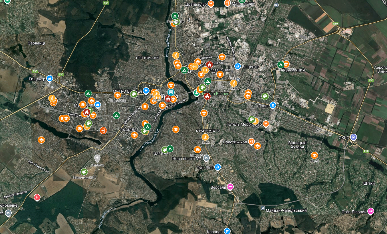 Пункти незламності та обігріву у Вінниці: мапа локацій
