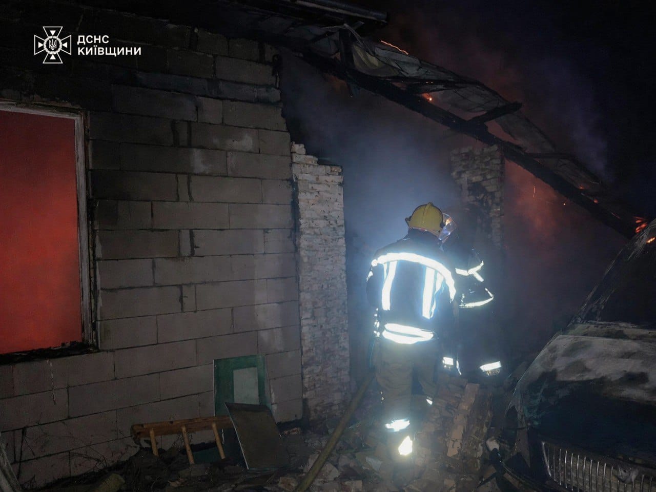 Внаслідок вибуху газового котла на Київщині постраждали діти