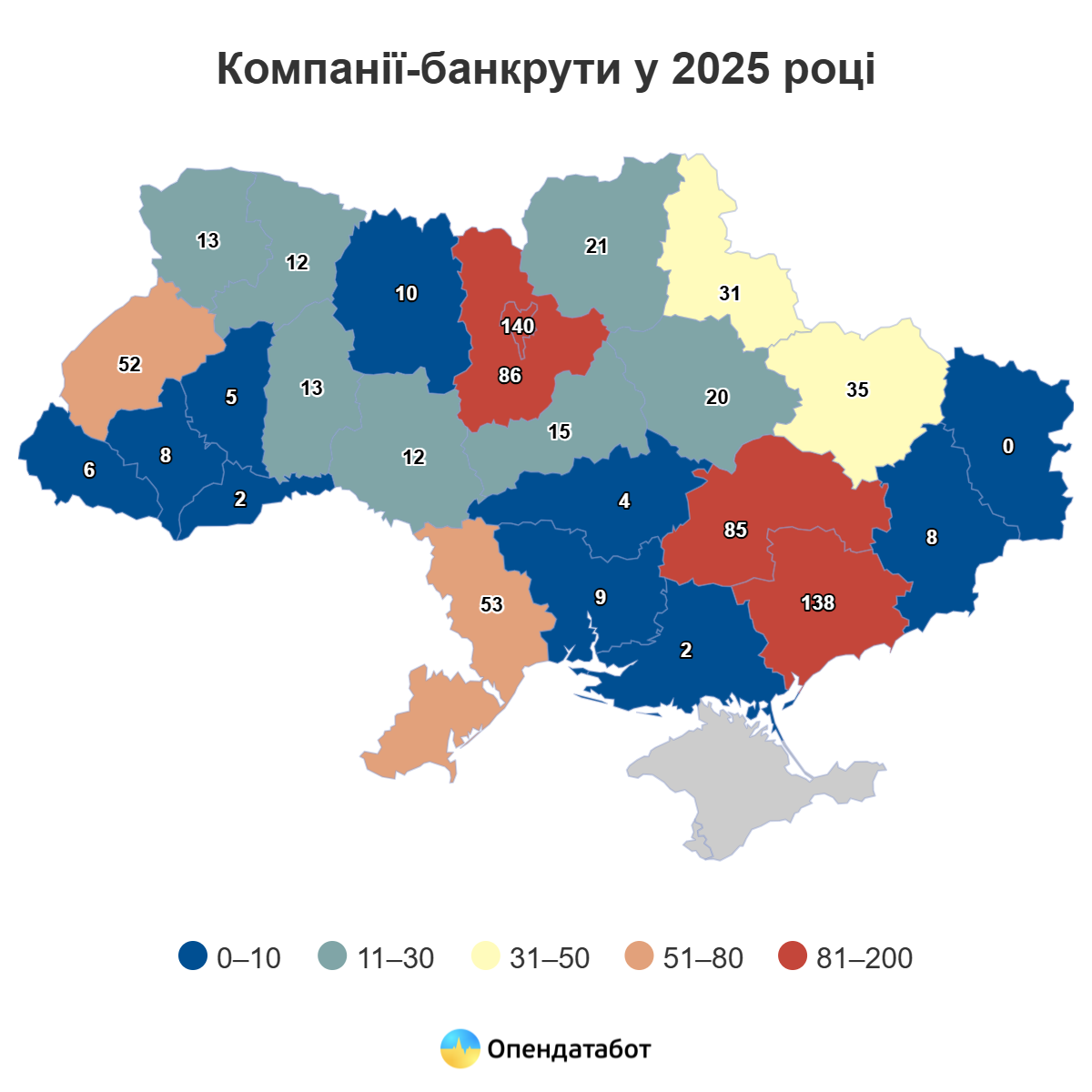 Торік 12 компаній із Вінниччини розпочали процедуру банкротства - фото 2