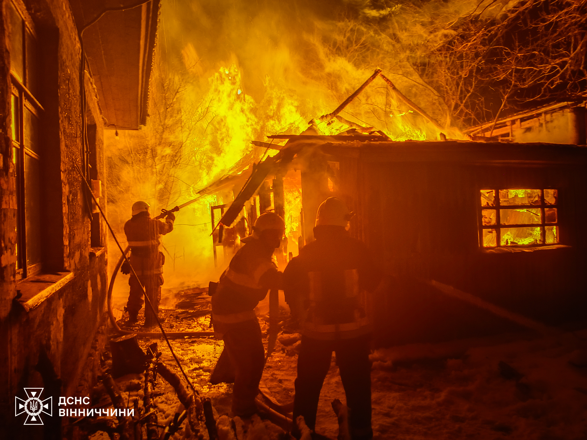 Пансіонат для осіб з інвалідністю загорівся на Вінниччині - фото 9
