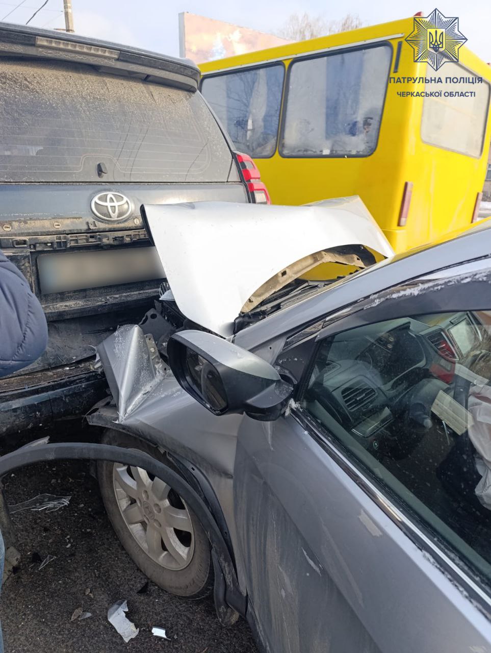 Потрійна ДТП сталася у Черкасах - фото 2