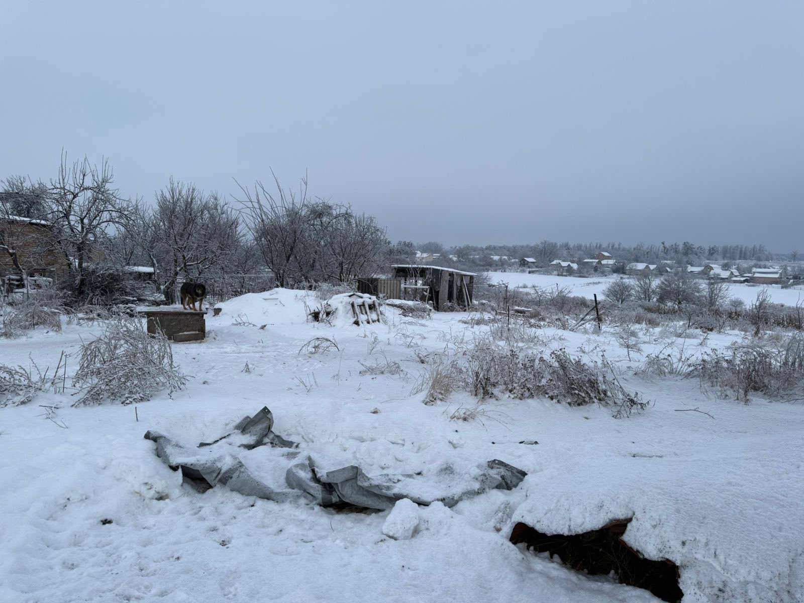 У Бучанській громаді фіксують наслідки падіння уламків ворожих дронів