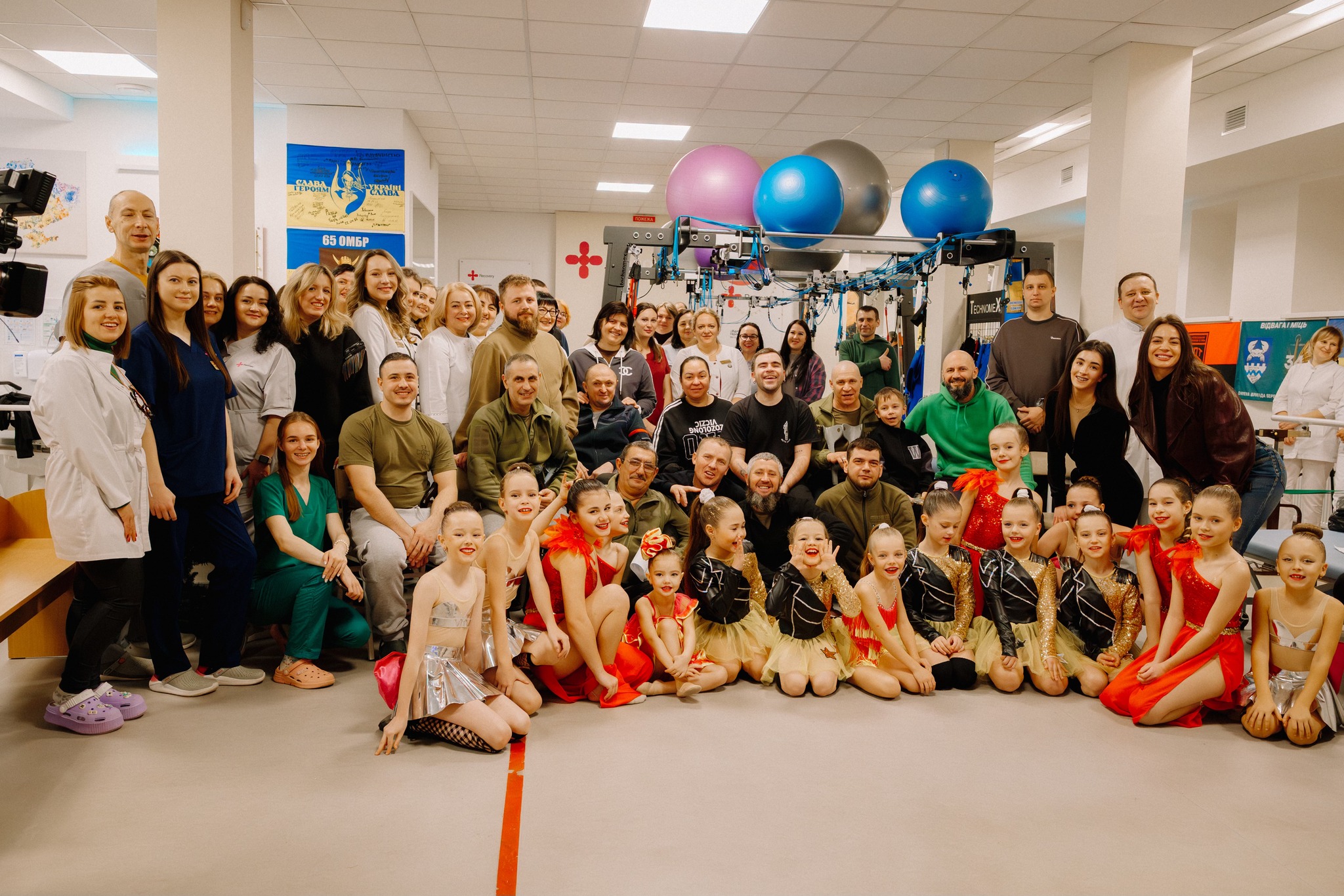 У Вінниці Wellboy заспівав для військових, які проходять реабілітацію