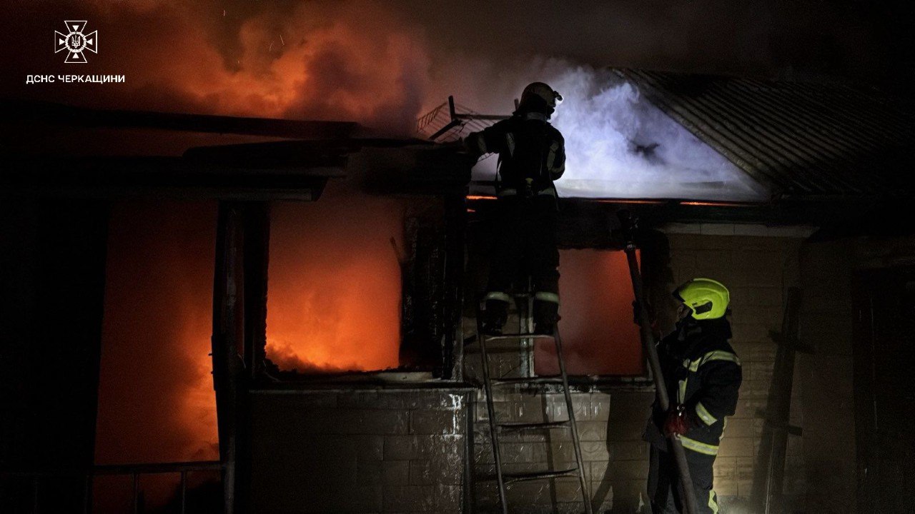 Двоє людей загинули під час пожеж на Черкащині