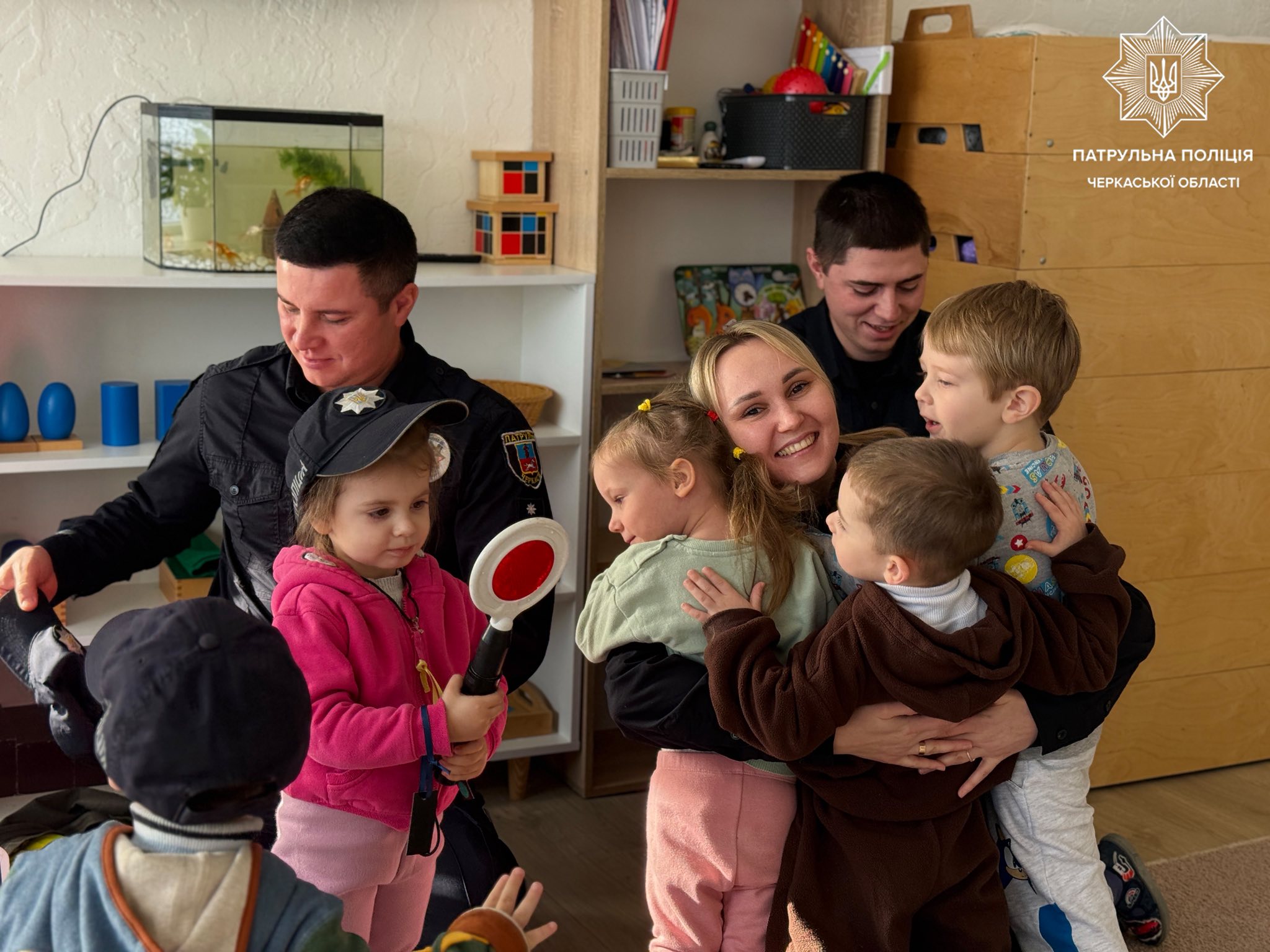 Патрульні провели заняття для малюків із дитячого садочка у Черкасах - фото 5