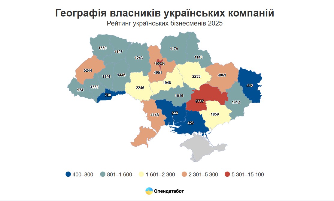 Рейтинг бізнесменів Черкаської області: які доходи мають підприємці