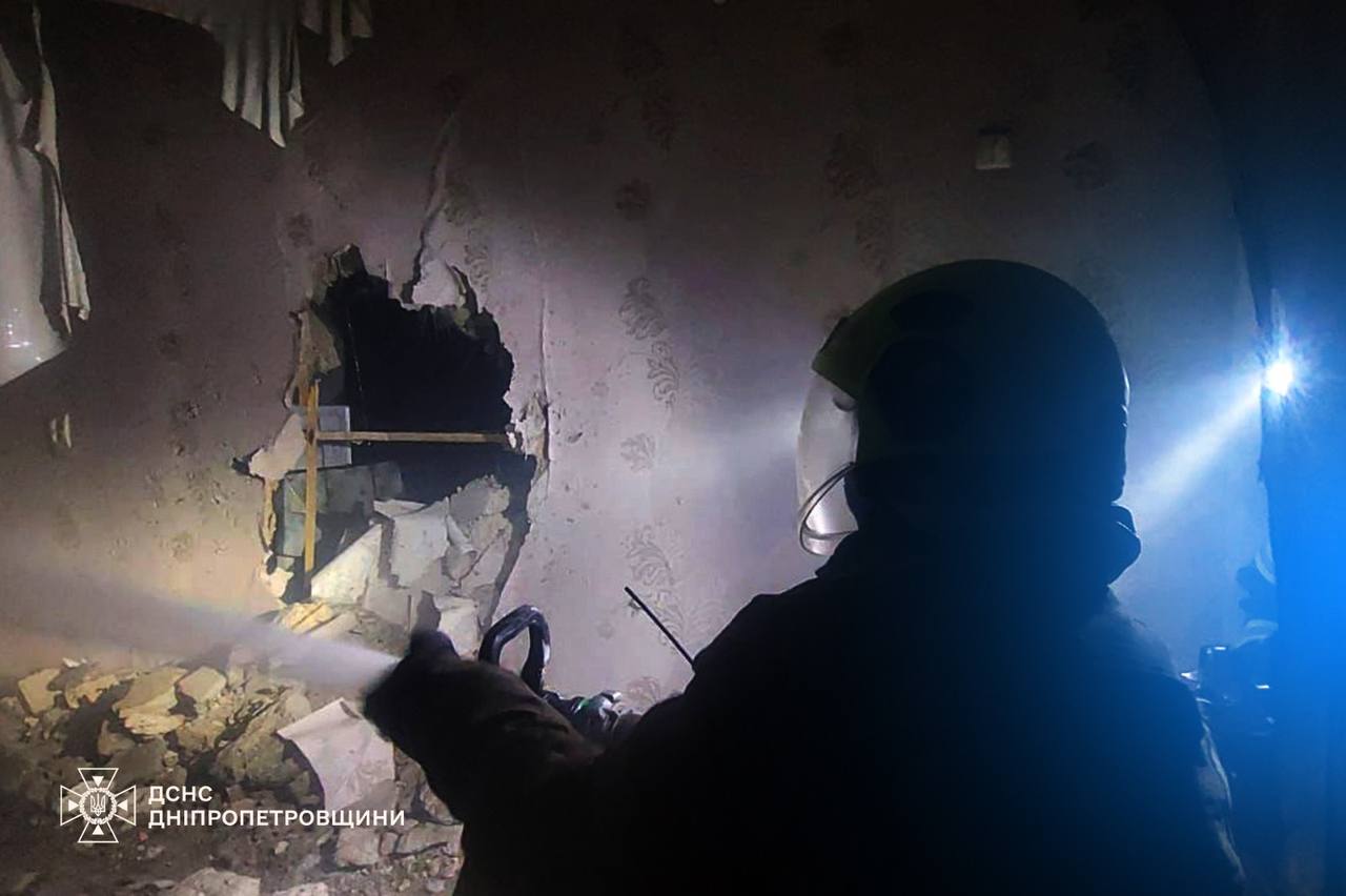 Дніпропетровщина: внаслідок російської атаки сталася пожежа у багатоповерхівці