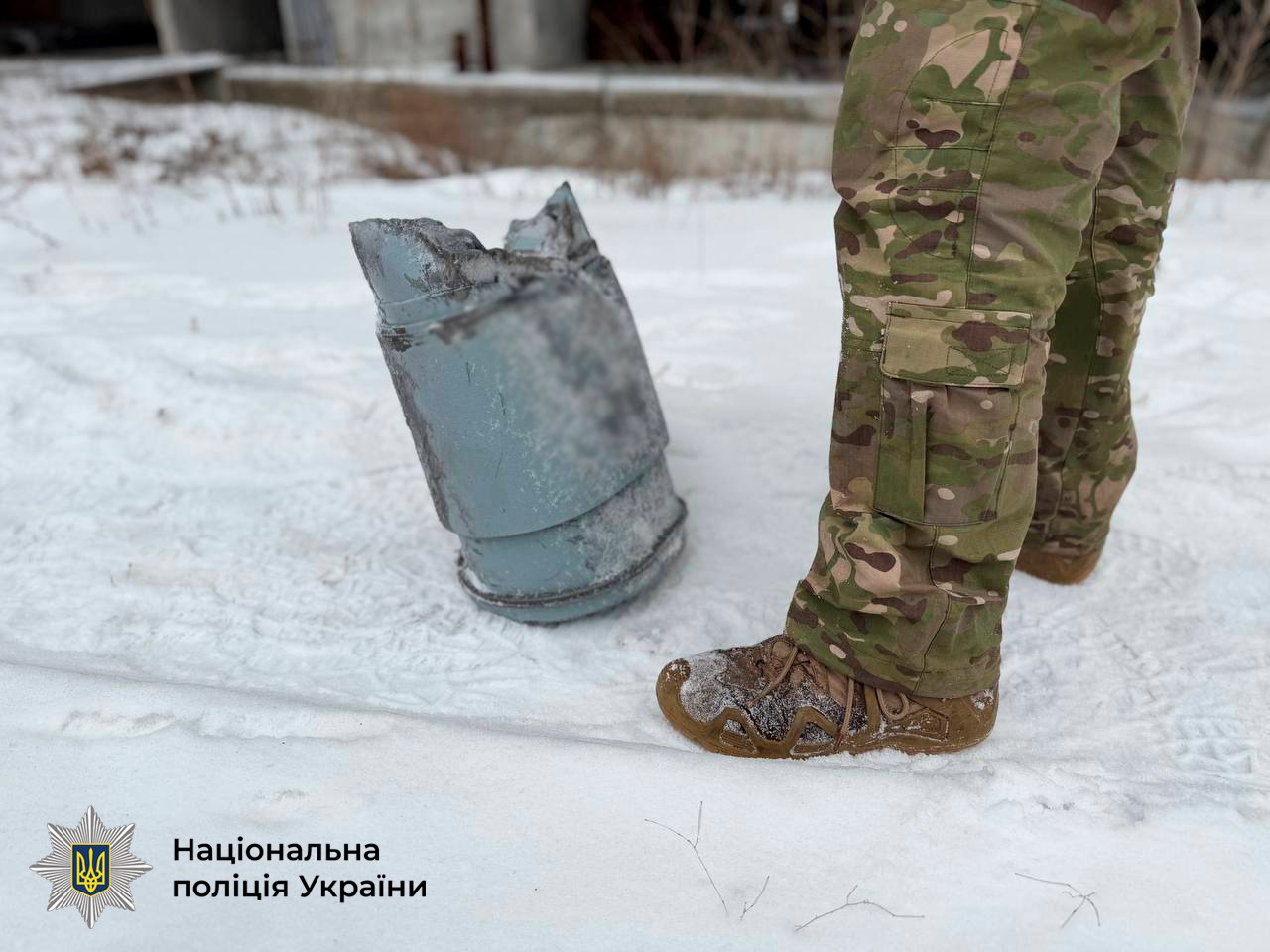 У дворі на Лівому березі виявили нездетоновану бойову частину ударного БпЛА - фото 5