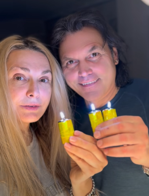 Ольга Сумська та Віталій Борисюк показали, як зробити «Світлячки надії»: лайфхак для блекаутів