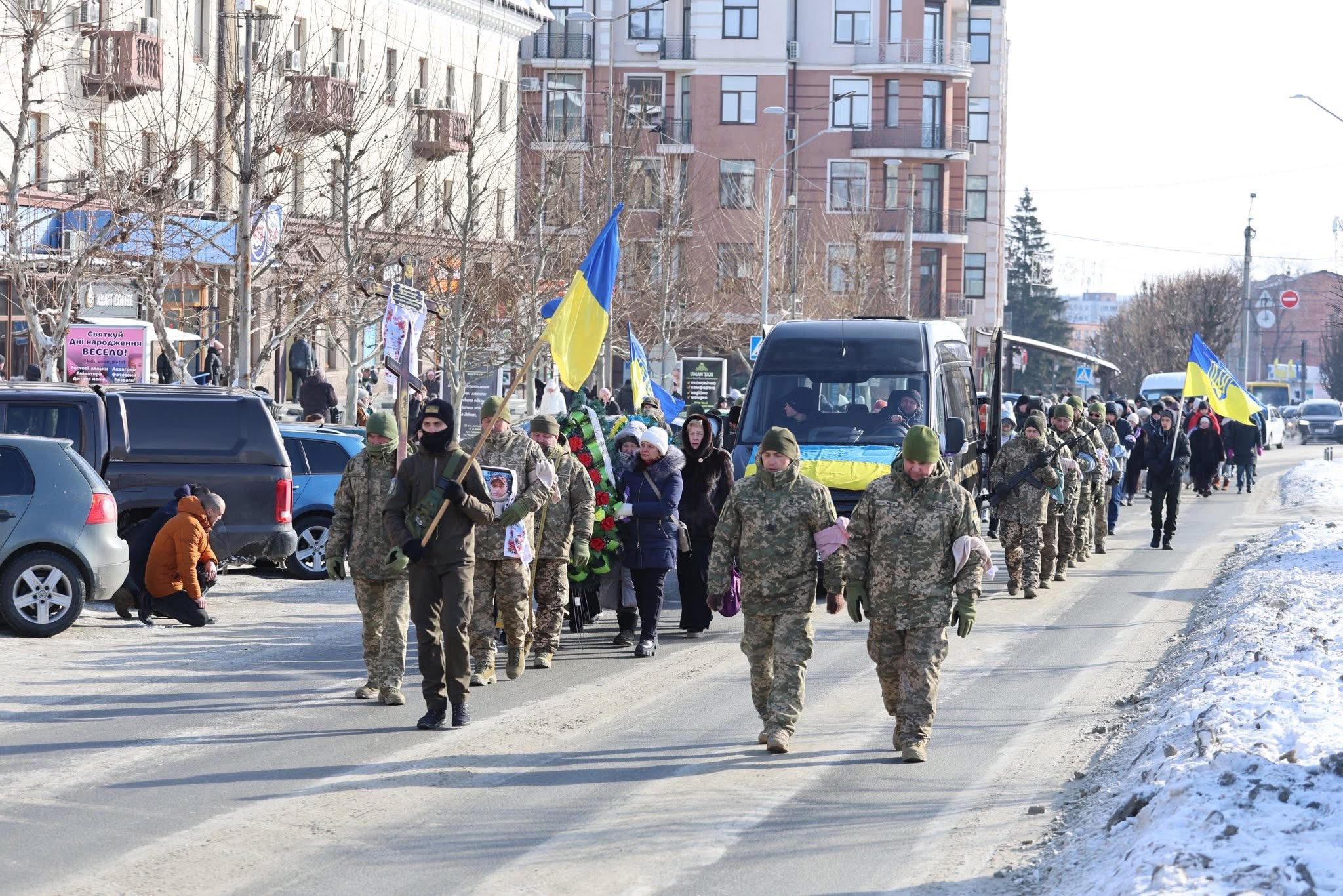 В Умані попрощалися з полеглим захисником Віталієм Коломійцем