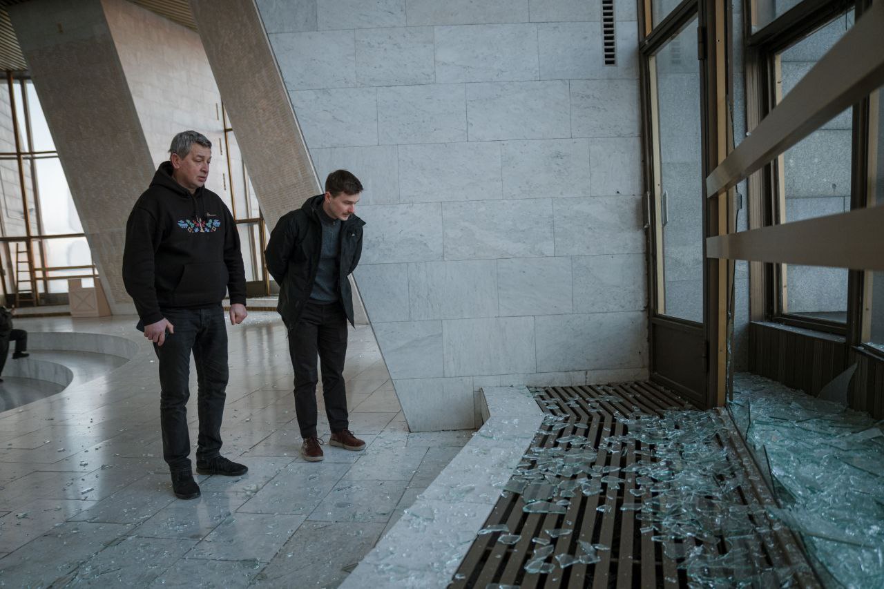 Росія пошкодила Національний музей історії України у Другій світовій війні