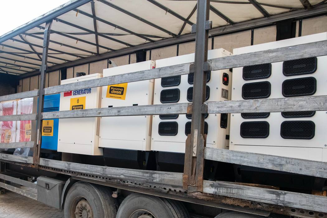 Київ отримав ще 31 генератор з Варшави