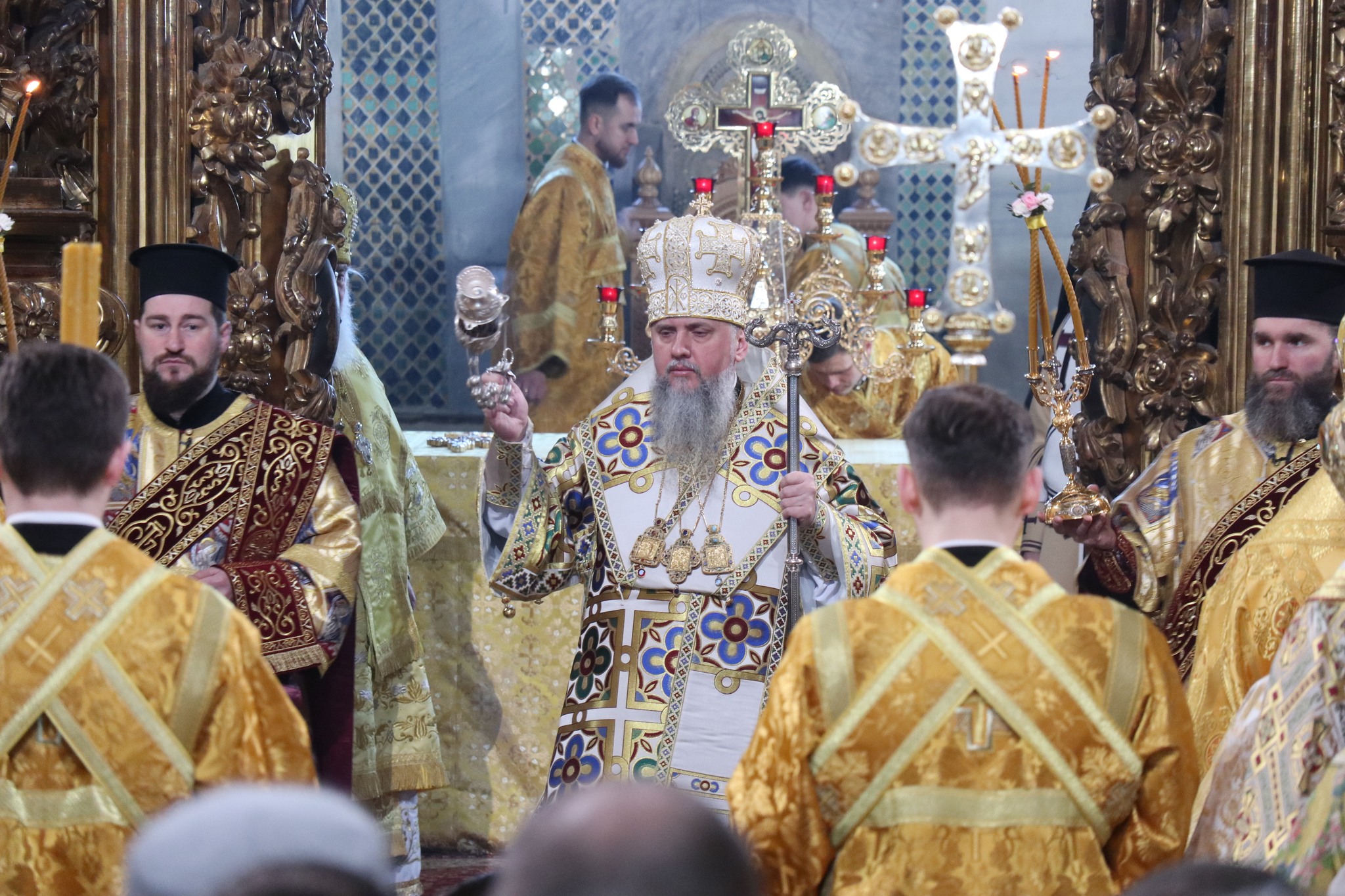 У Софії Київській відзначили сьому річницю інтронізації предстоятеля ПЦУ Епіфанія - фото 7