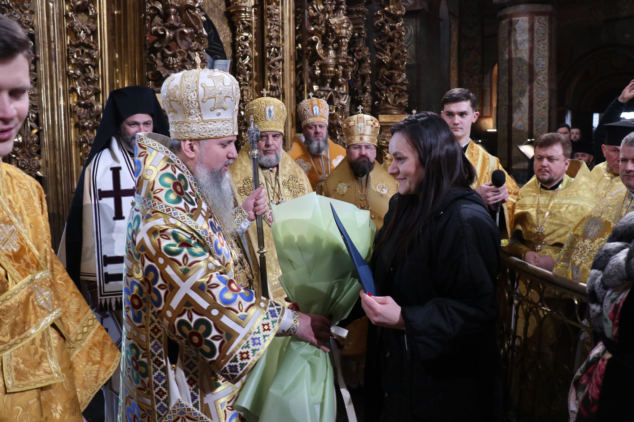 У Софії Київській відзначили сьому річницю інтронізації предстоятеля ПЦУ Епіфанія - фото 5