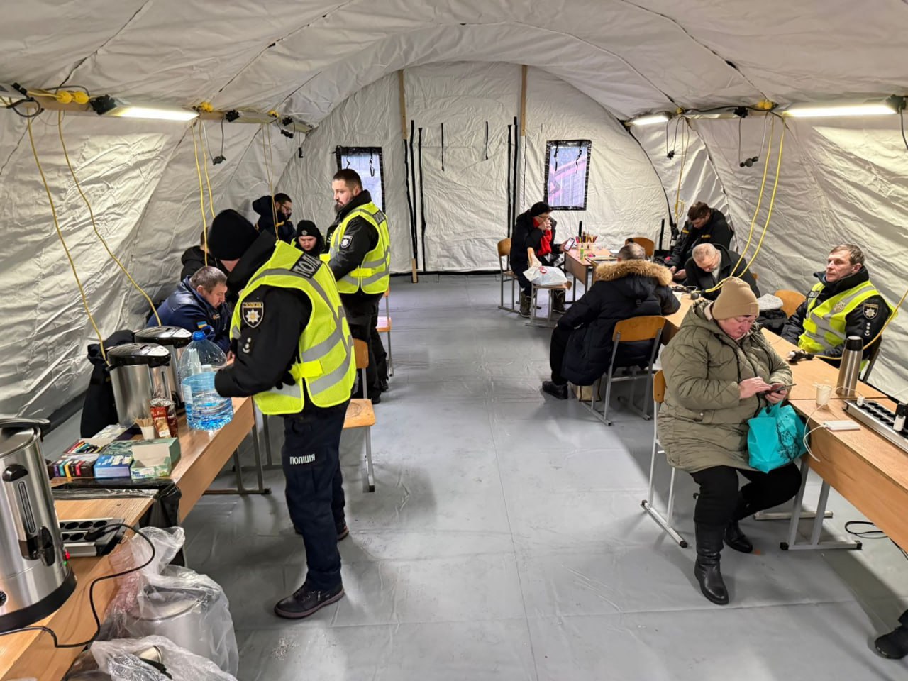 У Дніпровському районі розгорнули чотири наметові містечка «АЛЯСКА»