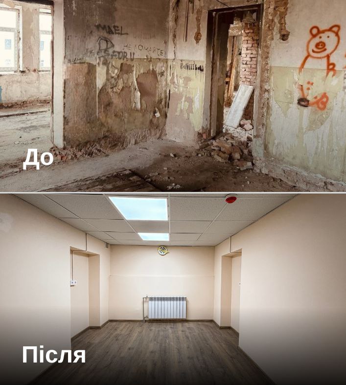 У Черкасах закинутий дитсадок відбудували для проживання переселенців - фото 2