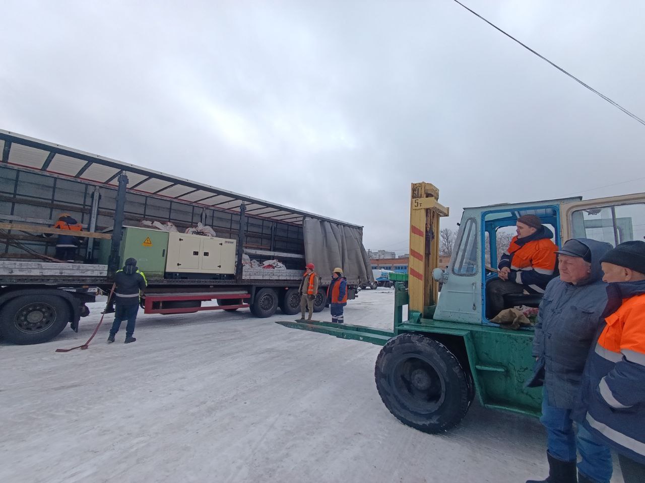 Водоканал у Черкасах отримав генератор від Німеччини