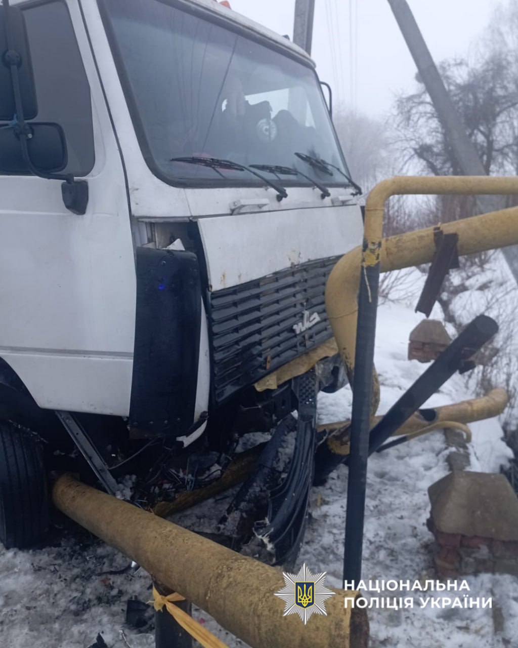 МАЗ пошкодив газопровід у Черкаській області - фото 2
