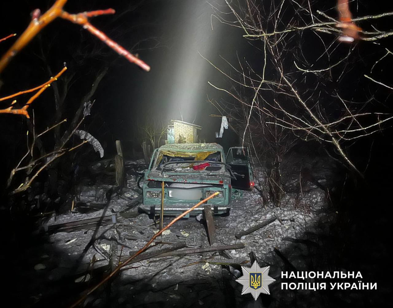 У Вишгородському районі через влучання БпЛА постраждало подружжя