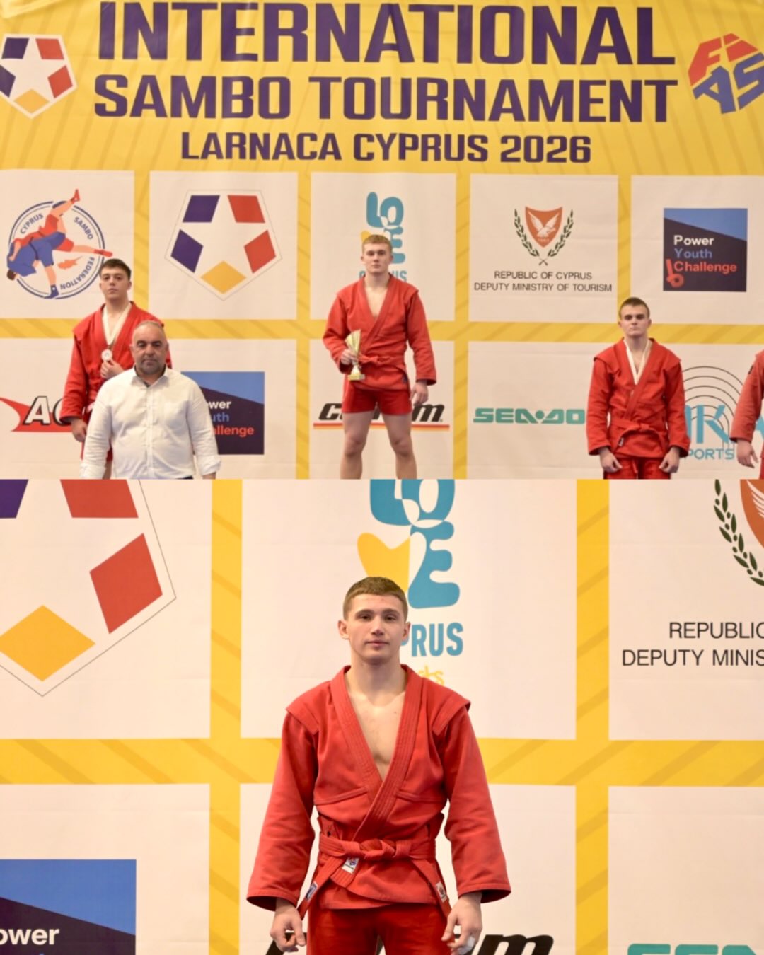 Вінницькі самбісти вибороли два «золота» на Кубку світу на Кіпрі - фото 3