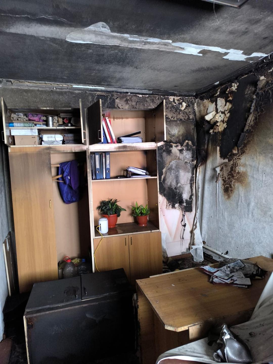 Приміщення водоканалу горіло на Вінниччині через замикання