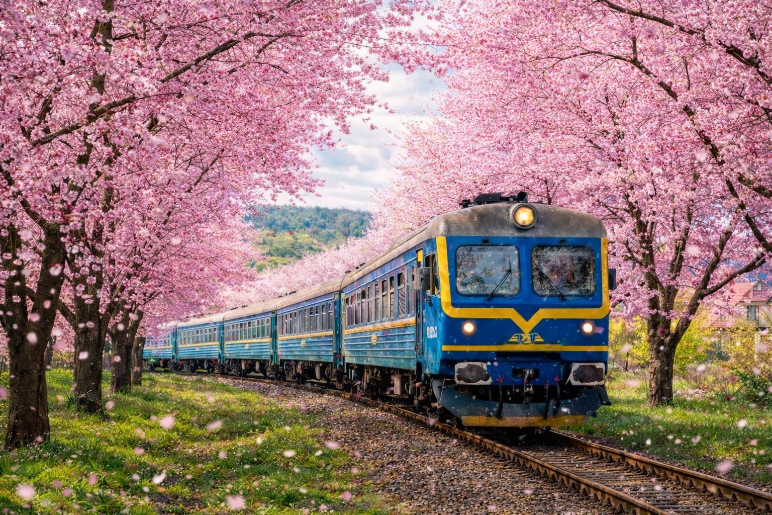 Із Києва до Ужгорода курсуватиме «Sakura train»
