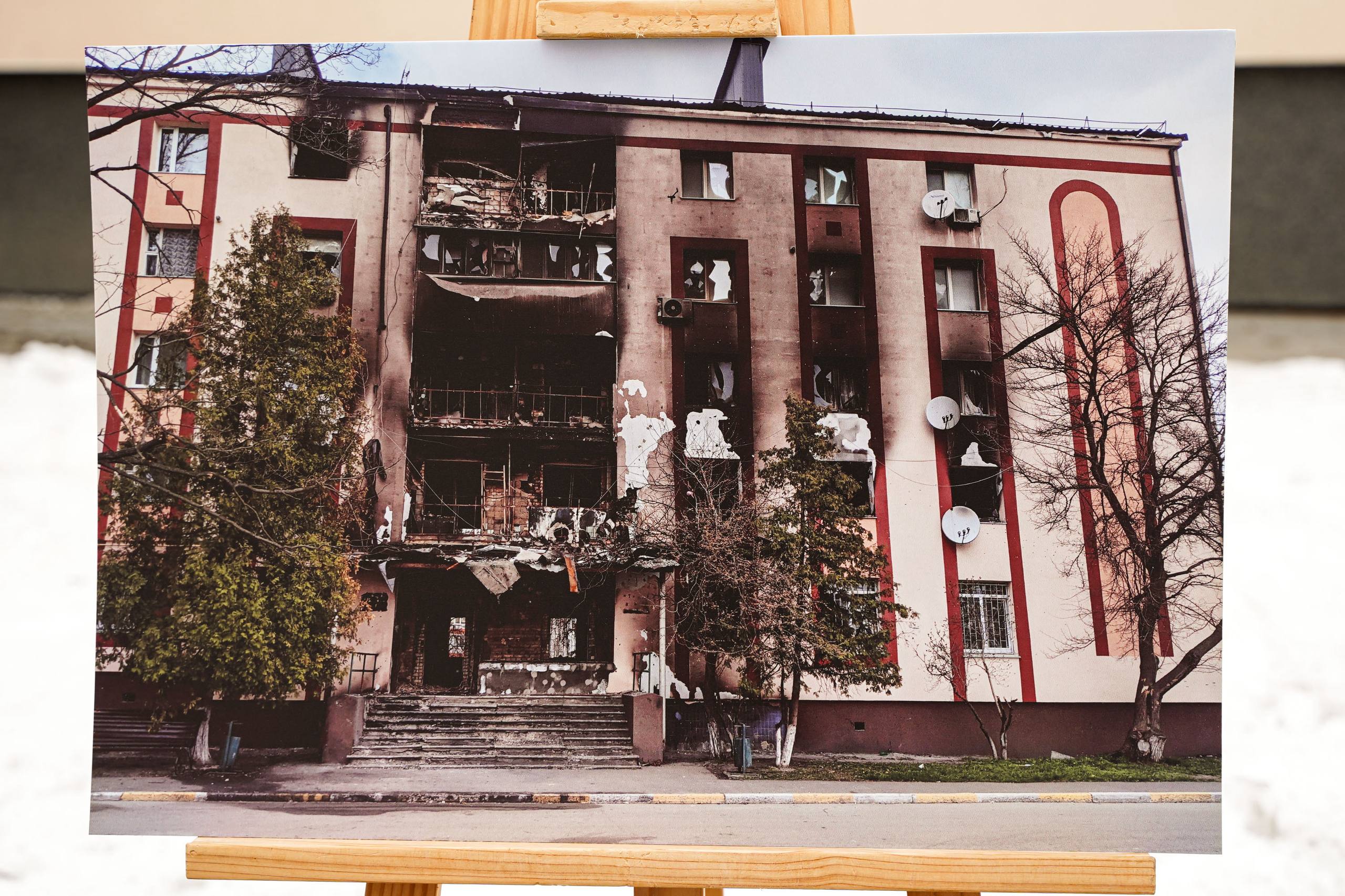 У Бучі відновили багатоквартирний будинок, який постраждав під час окупації