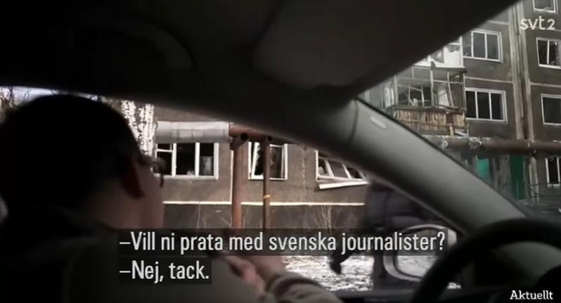 Бійці вінницької бригади провели «екскурсію» шведським журналістам на Донеччині - фото 8