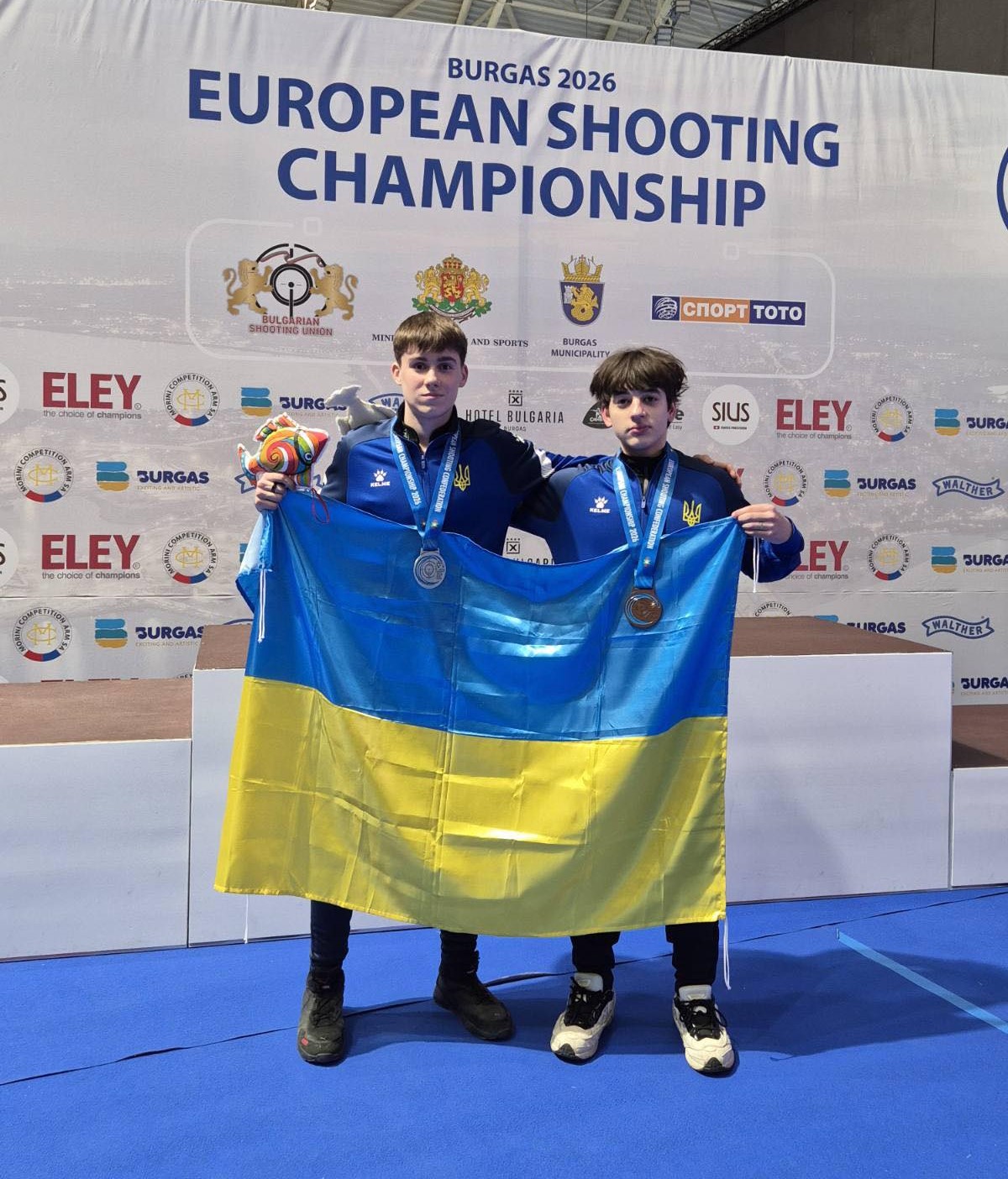 Черкаські юні стрільці вибороли нагороди на чемпіонаті Європи