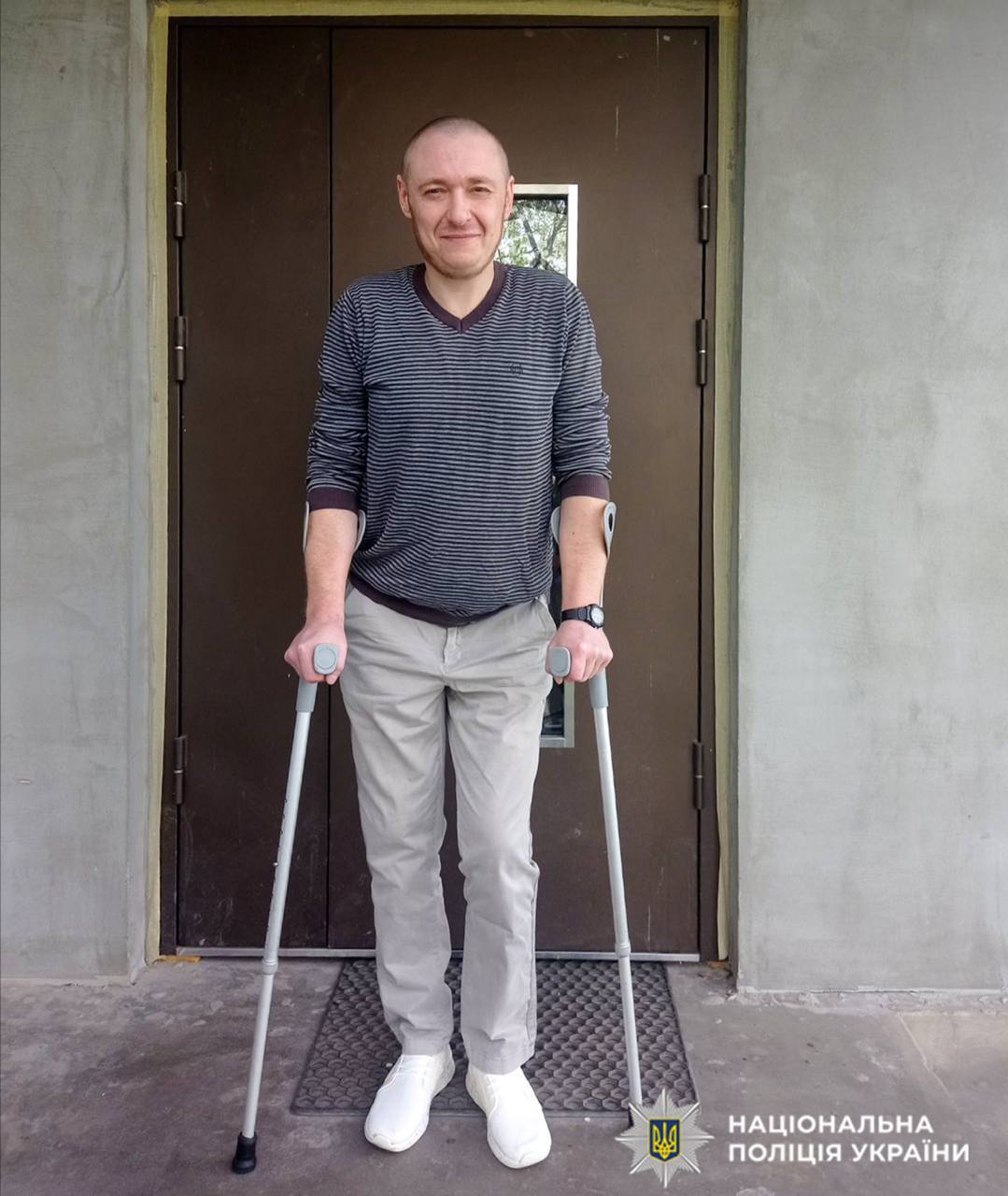 Пішов працювати в поліцію Київщини після важких поранень та реабілітації: історія ветерана збройних сил - фото 2