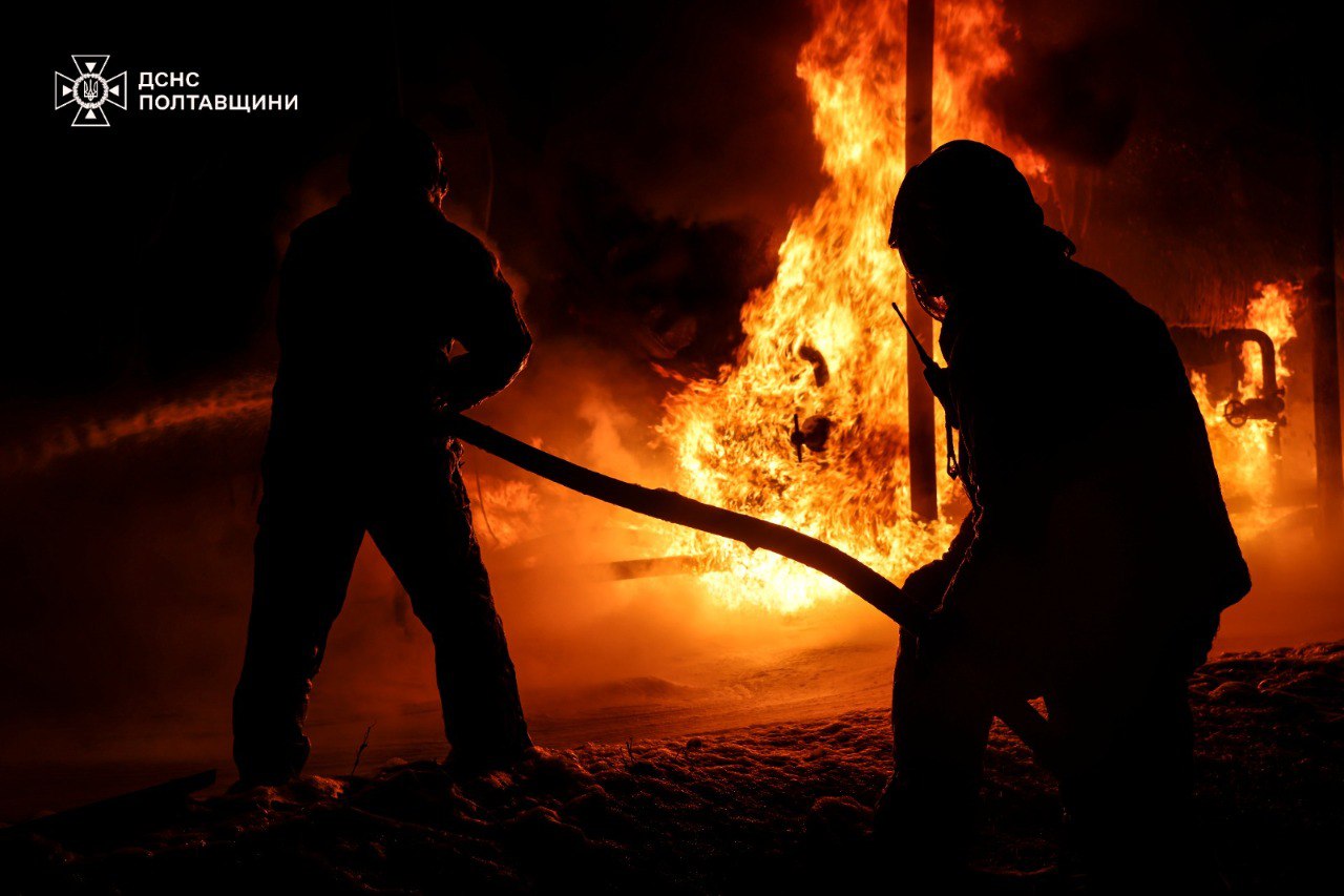 На Полтавщині – влучання у промислові підприємства