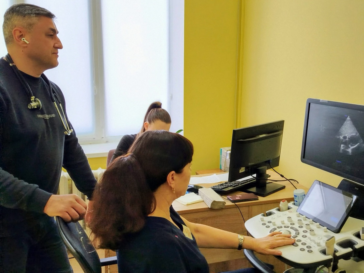 Лікарі клініки Амосова провели огляд дітей у Вінницькій дитячій обласній