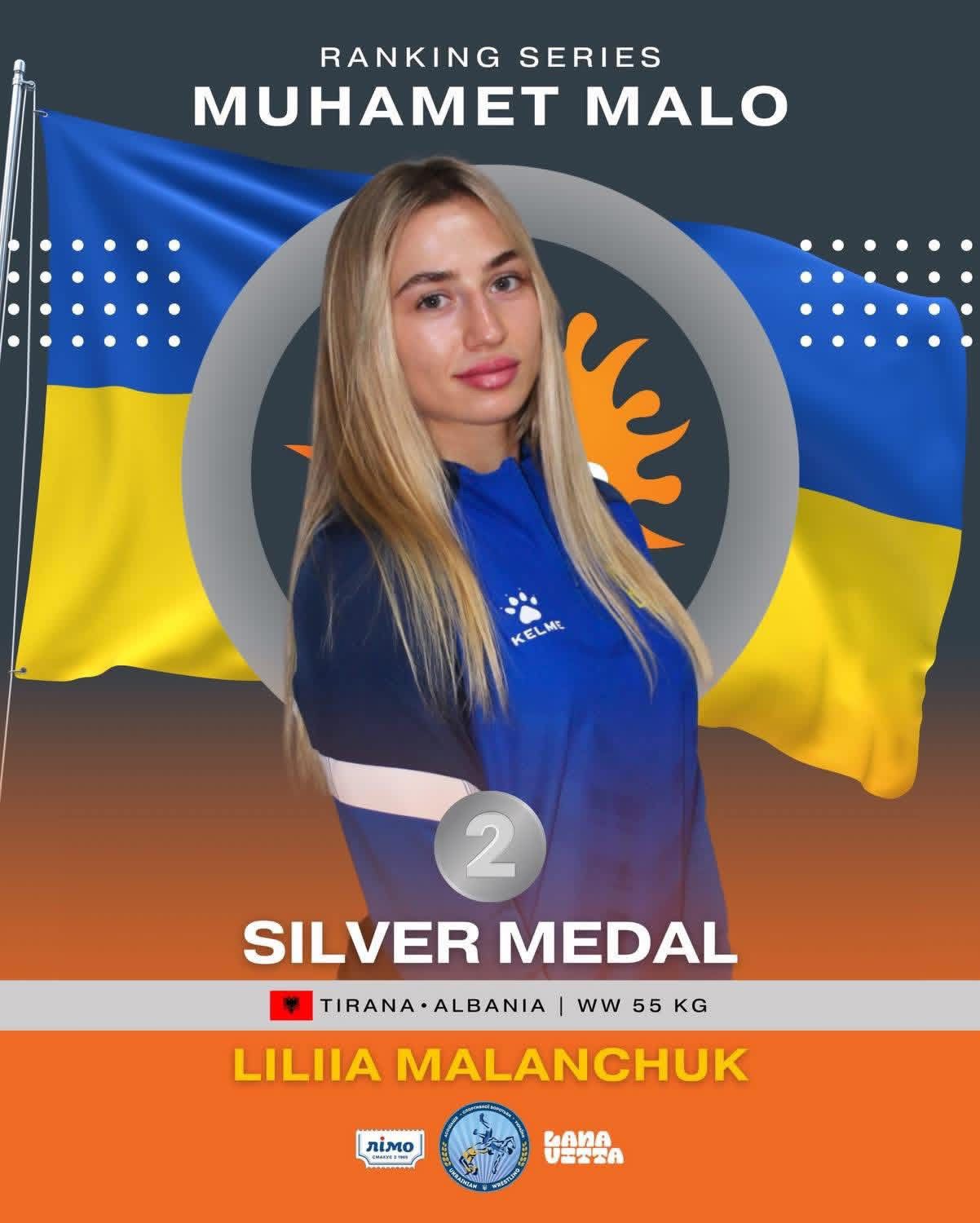 Борчиня з Київщини Лілія Маланчук — срібна призерка рейтингового турніру Muhamet Malo - фото 2
