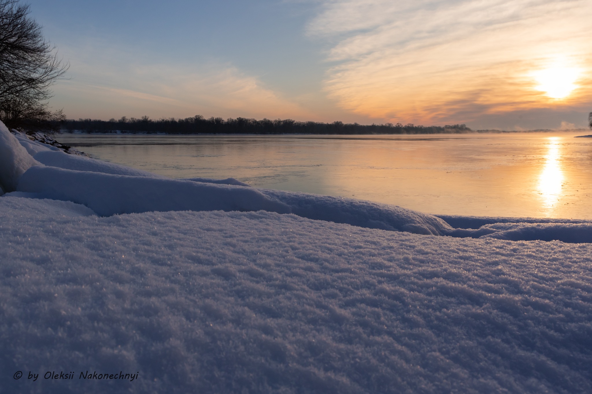 Чарівні пейзажі Канева в останні дні зими. Фото - фото 8