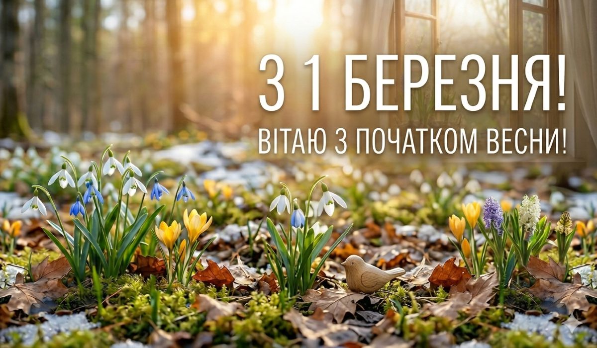 Картинки з 1 березня: найкращі листівки до першого дня весни