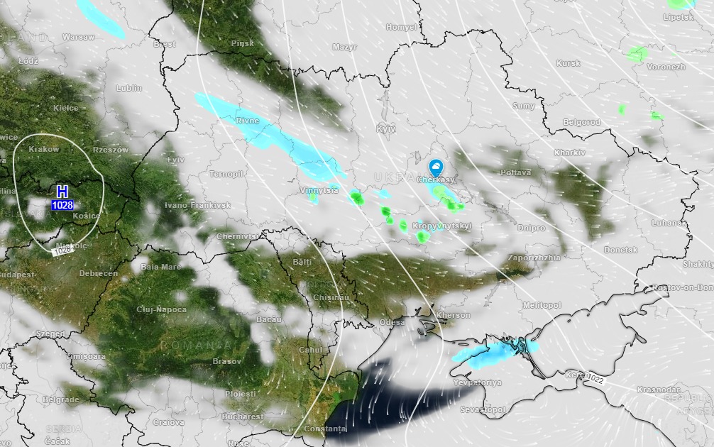 У Золотоноші зафіксували 12 градусів тепла в перший день весни