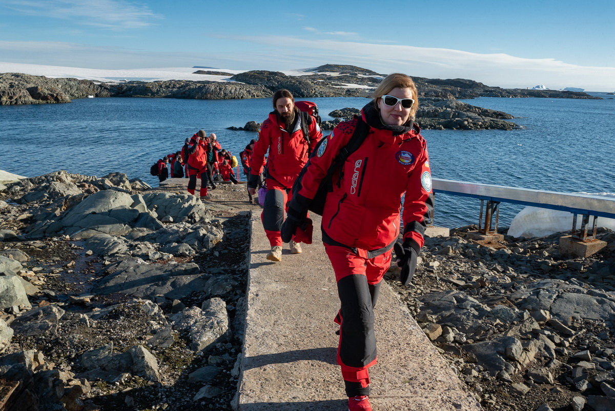 На станцію «Академік Вернадський» прибула нова експедиція, яку очолила Анжеліка Ганчук з Вінниці - фото 6