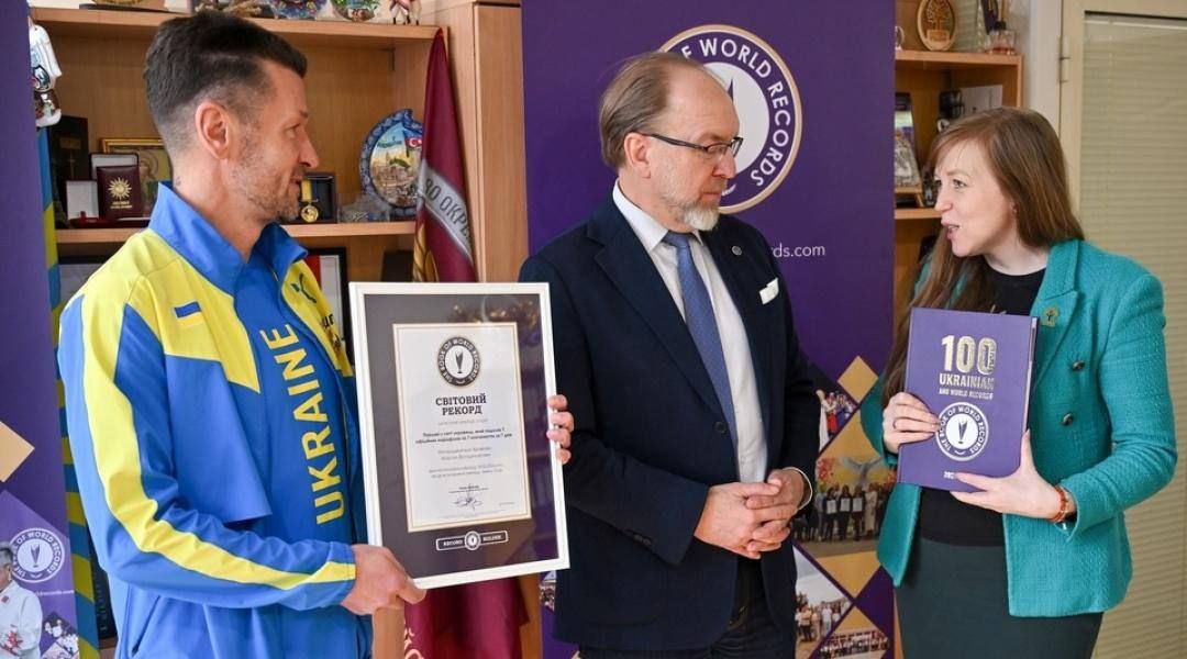 У Києві нагородили спортсмена Максима Кривенка, який встановив унікальний рекорд - фото 3