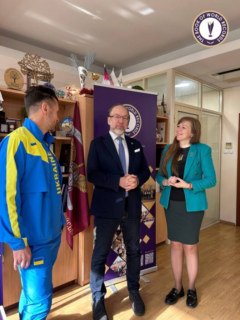 У Києві нагородили спортсмена Максима Кривенка, який встановив унікальний рекорд