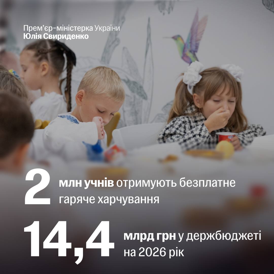 Організація харчування у школах: на Вінниччині створюють фабрики-кухні