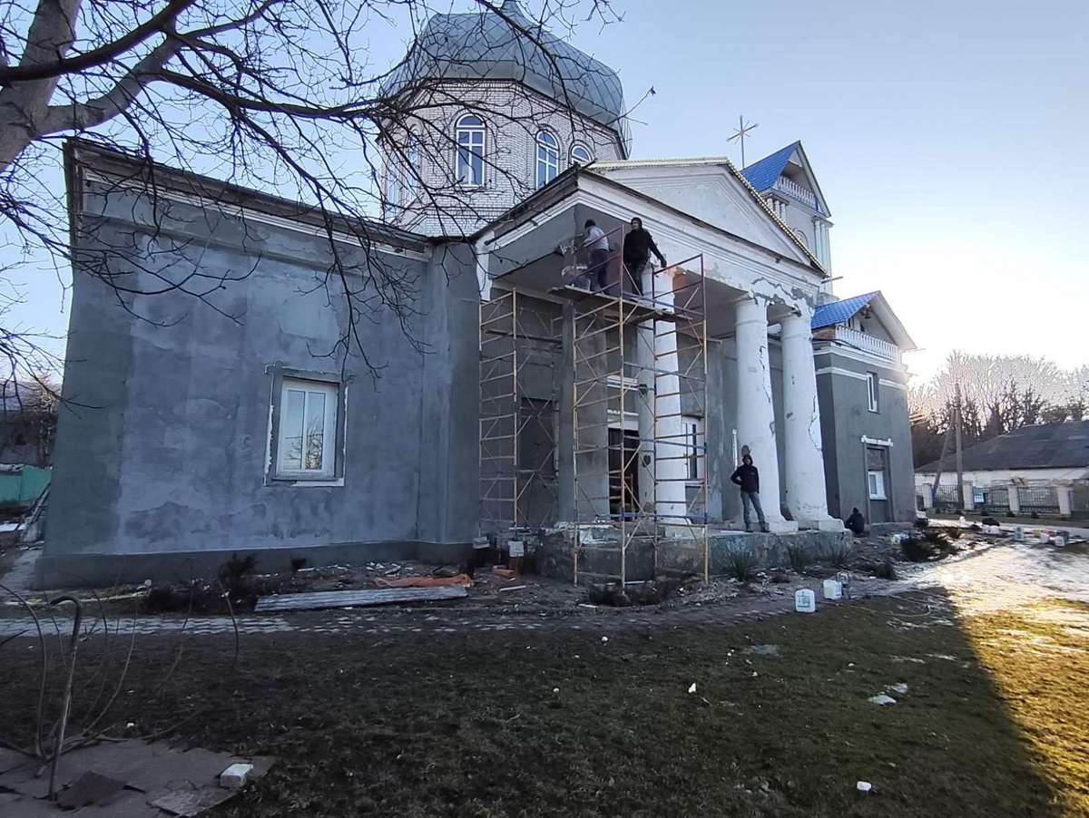 В Ободівці на Вінниччині відновлюють храм часів поміщиків Собанських - фото 5