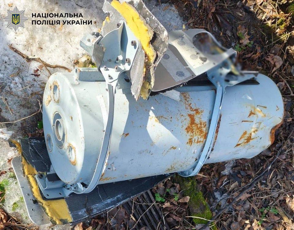 На в’їзді до Києва знайшли нездетоновану бойову частину російського БпЛА