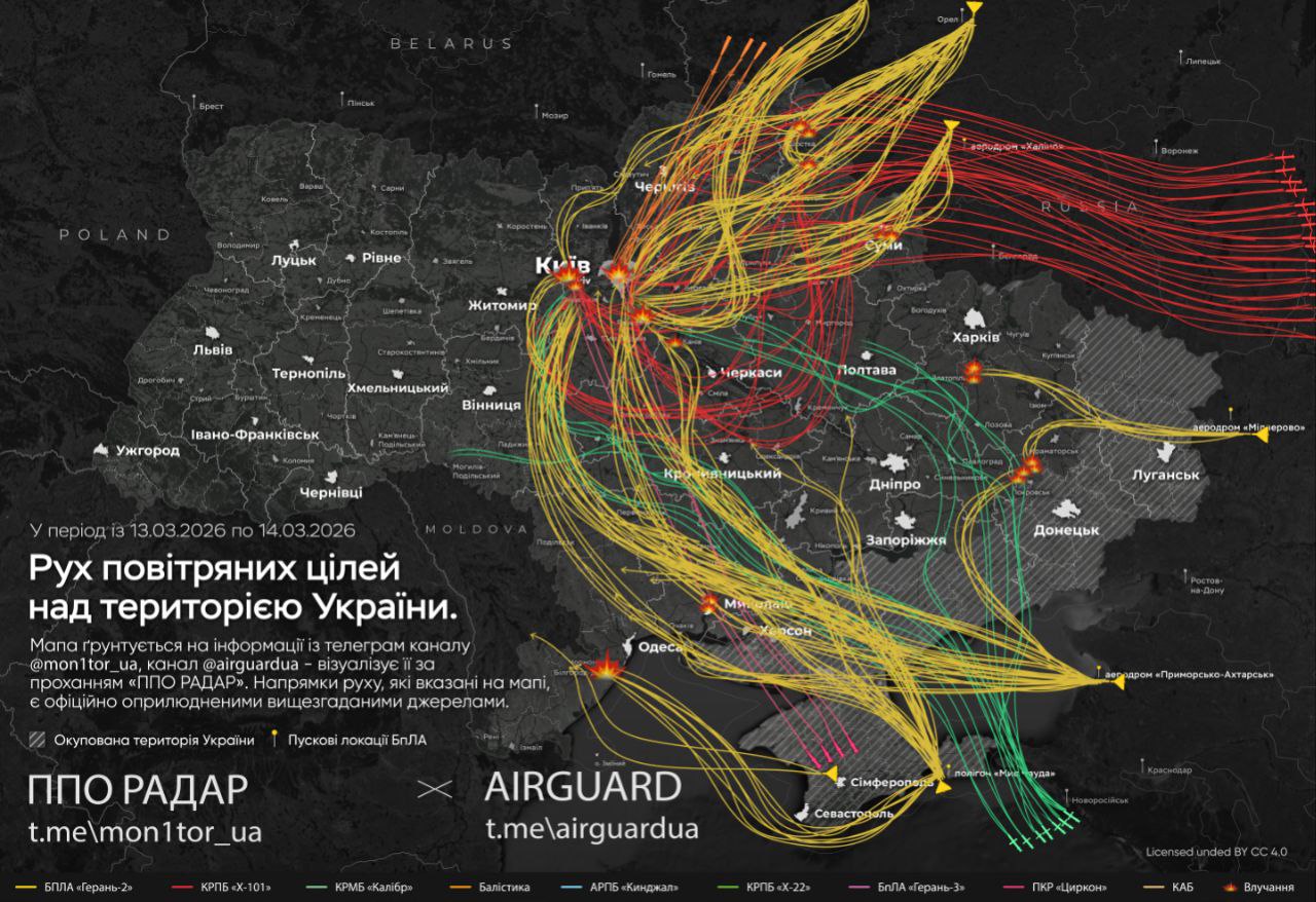 У Києві внаслідок російської атаки задіяно екстрені знеструмлення