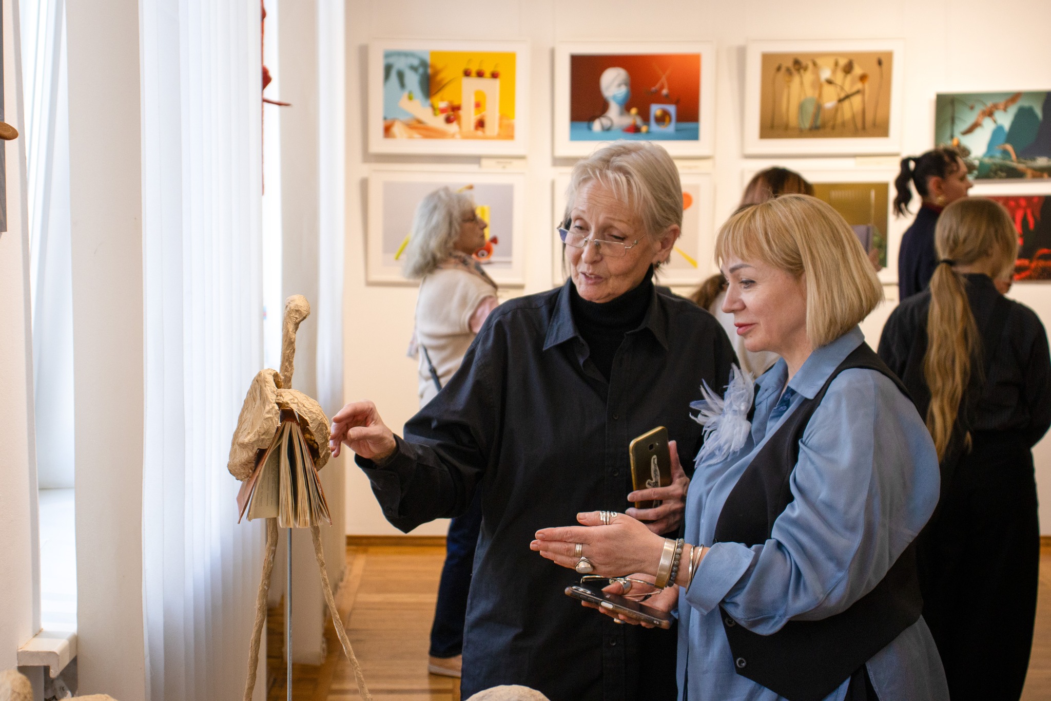 Художниця і фотограф відкрили виставку у черкаському музеї. Фото - фото 3
