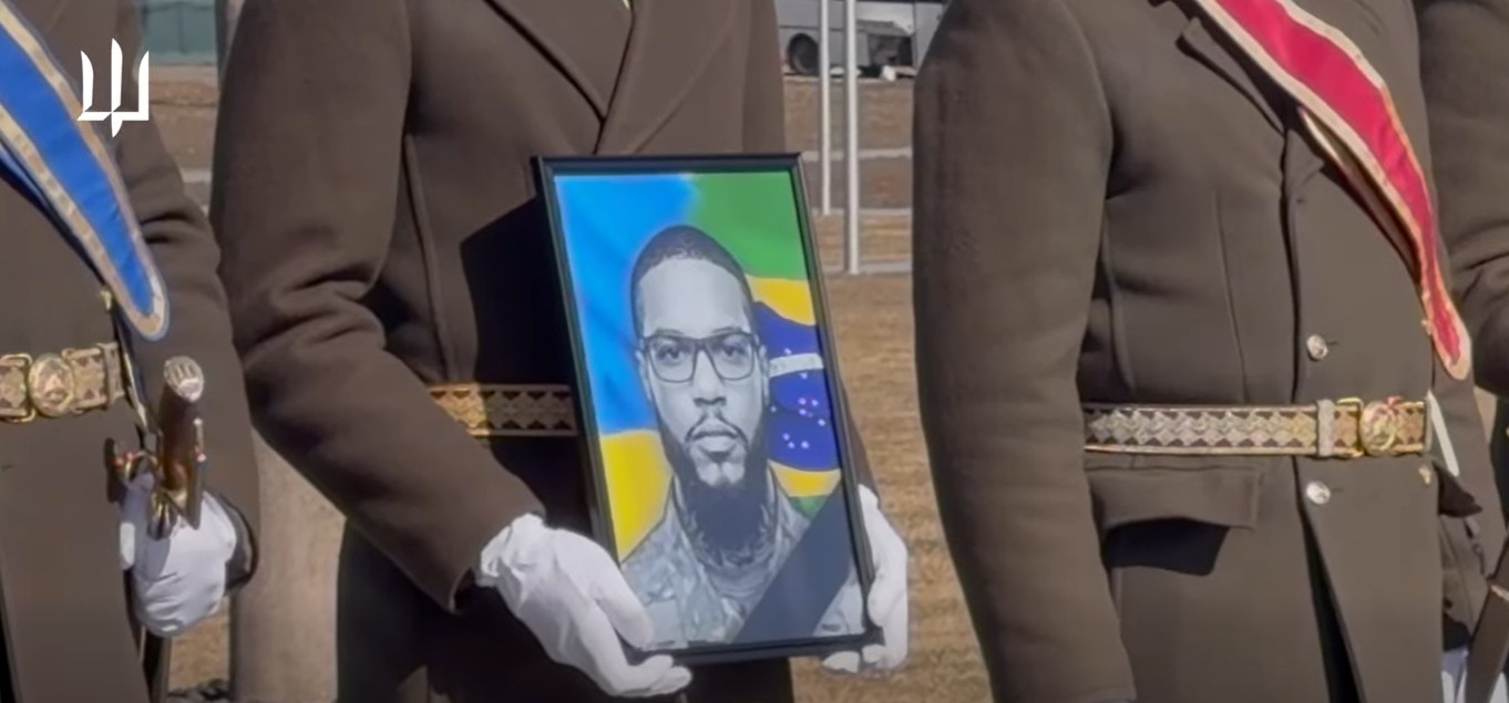 Доброволець із Бразилії віддав життя за Україну: у Києві відбулася церемонія прощання