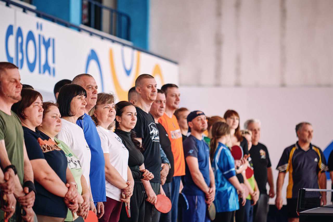 Весняний кубок «Бійці духу» з настільного тенісу відбувся у Черкасах