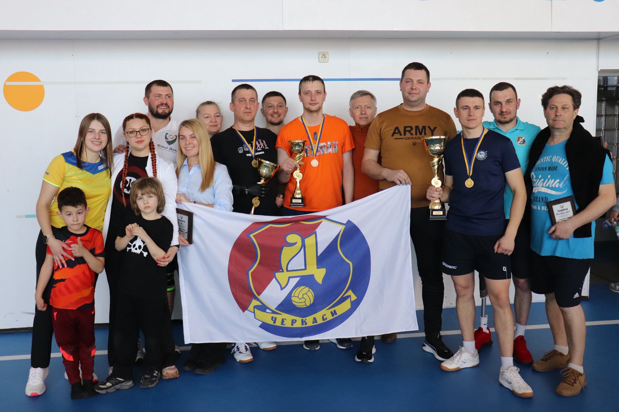 Весняний кубок «Бійці духу» з настільного тенісу відбувся у Черкасах - фото 8